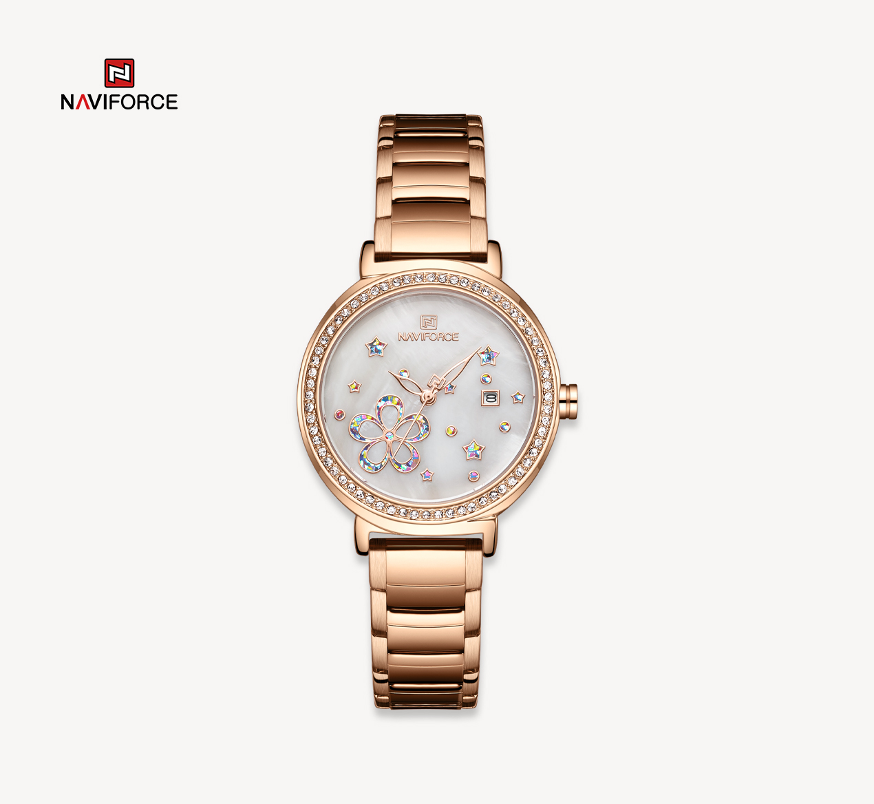 ساعت مچی زنانه نیوی فورس مدل NaviForce 5016