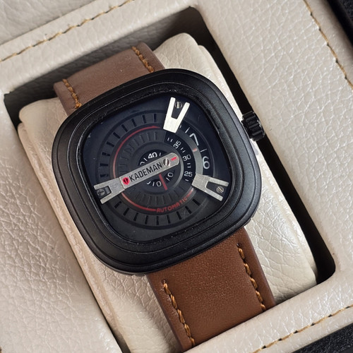 ساعت مچی چرم مردانه کیدمن مدل 365 BL KADEMAN