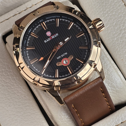 ساعت مچی چرم مردانه کیدمن مدل 9122 KADEMAN