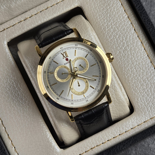 ساعت مچی مردانه چرم کیدمن مدل 818 KADEMAN