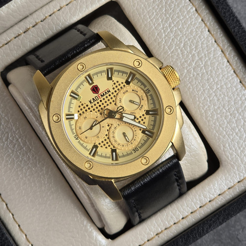 ساعت مچی مردانه چرم کیدمن مدل 682 Kademan