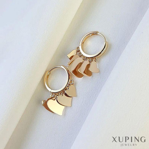 گوشواره روکو قلبی ژوپینگ