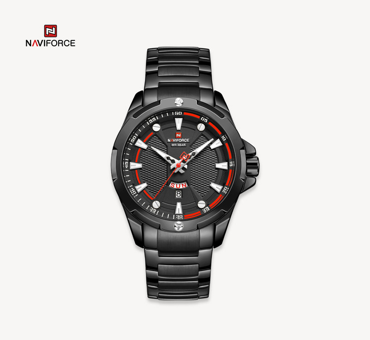ساعت مچی مردانه نیوی فورس مدل Naviforce 9161 - مشکی