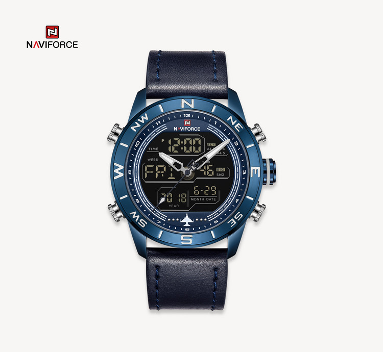 ساعت مچی مردانه نیوی فورس مدل Naviforce 9144 - آبی