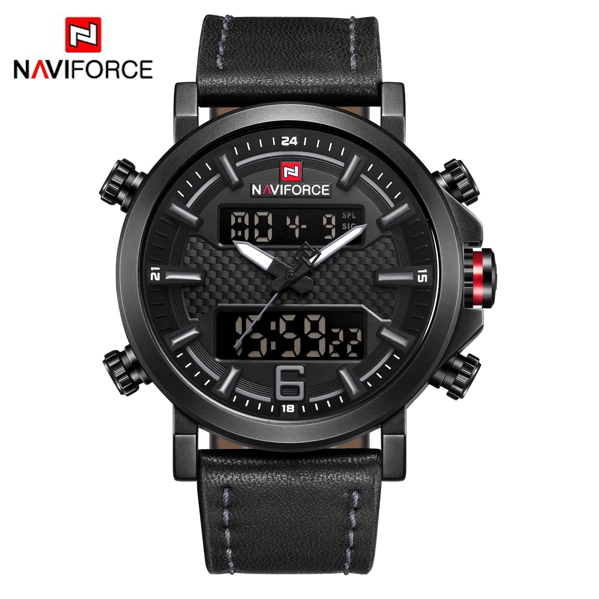 ساعت مچی مردانه نیوی فورس مدل Naviforce 9135 - مشکی