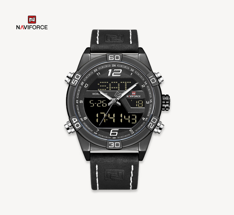 ساعت مچی مردانه نیوی فورس مدل Naviforce 9128 - مشکی