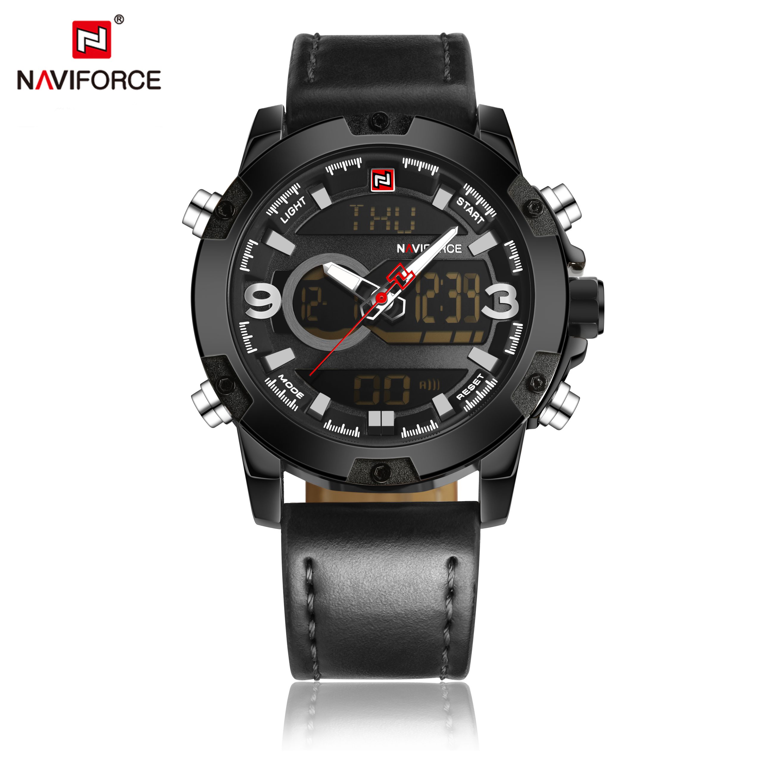 ساعت مچی مردانه نیوی فورس مدل Naviforce 9097 - مشکی