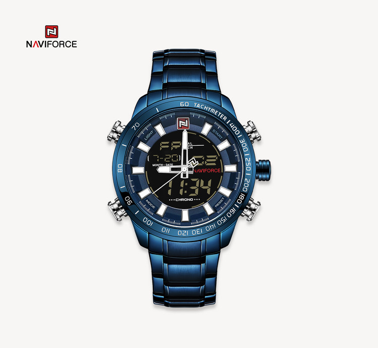 ساعت مچی مردانه نیوی فورس مدل Naviforce 9093 - آبی