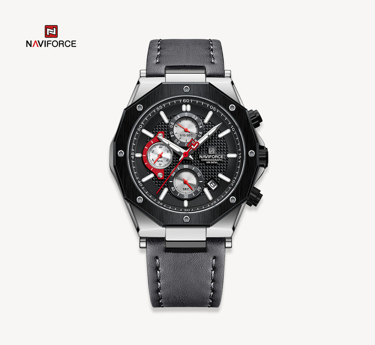 ساعت مچی مردانه نیوی فورس مدل Naviforce 8028 - خاکستری