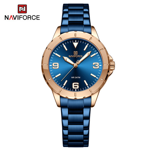 ساعت مچی زنانه نیوی فورس مدل Naviforce 5022 - آبی