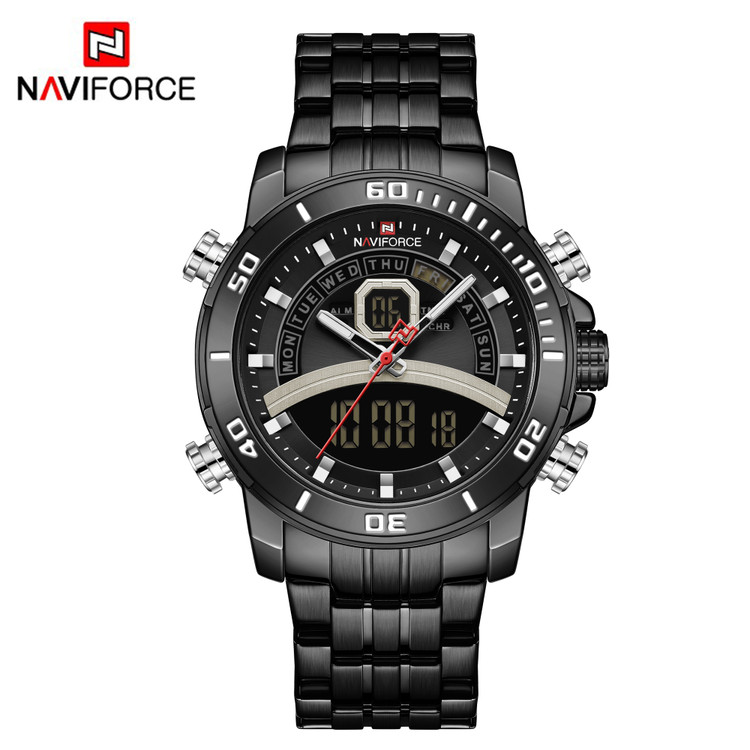 ساعت مچی مردانه نیوی فورس مدل NAVIFORCE 9181S - مشکی