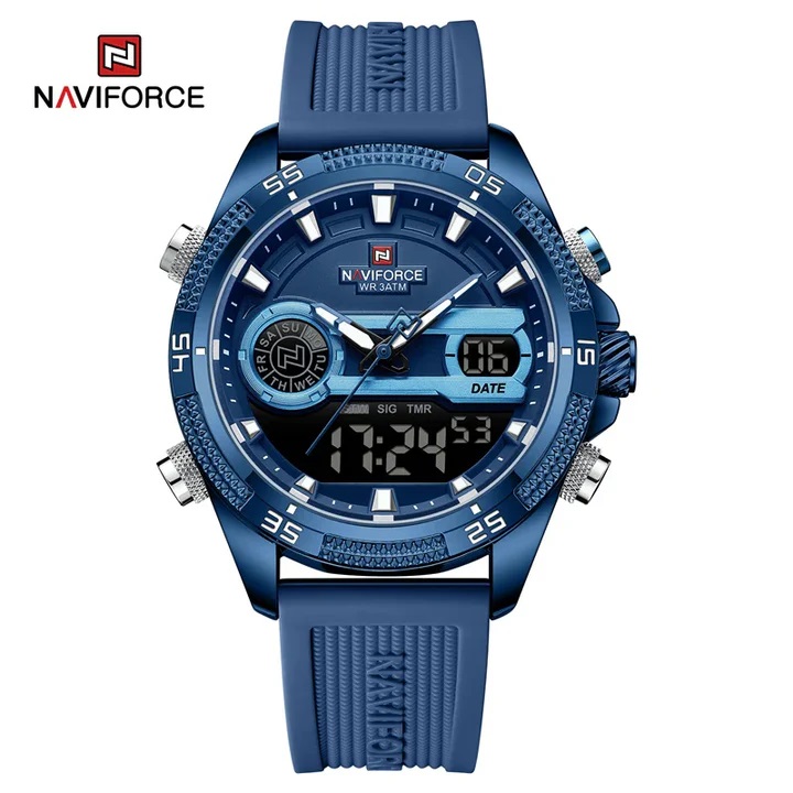 ساعت مچی مردانه نیوی فورس مدل NAVIFORCE 9223 - آبی