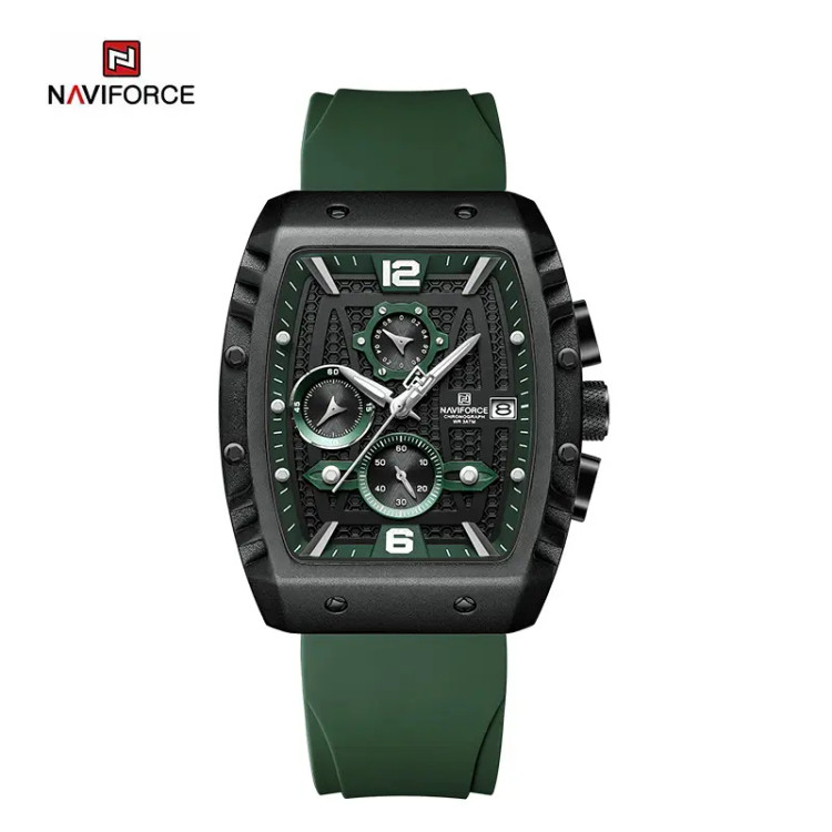 ساعت مچی مردانه نیوی فورس مدل NAVIFORCE 8025 - مشکی سبز