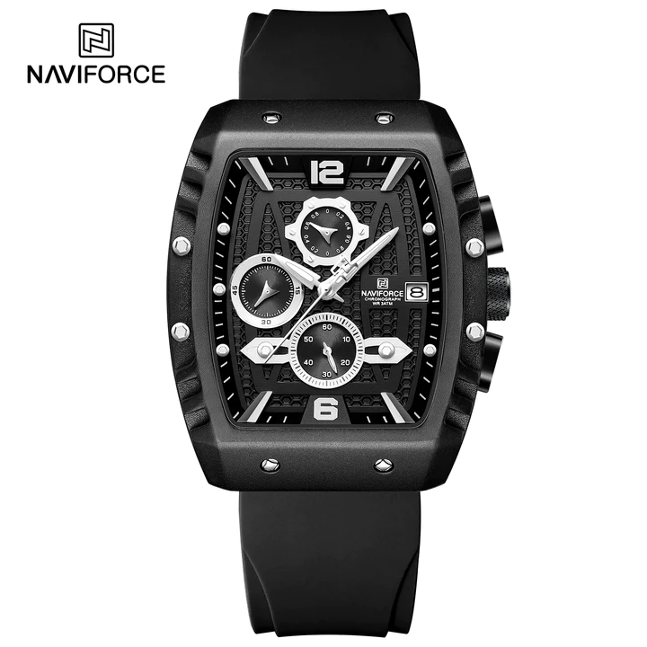 ساعت مچی مردانه نیوی فورس مدل NAVIFORCE 8025 - مشکی