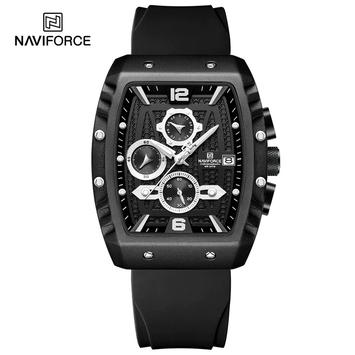 ساعت مچی مردانه نیوی فورس مدل NAVIFORCE 8025 - مشکی