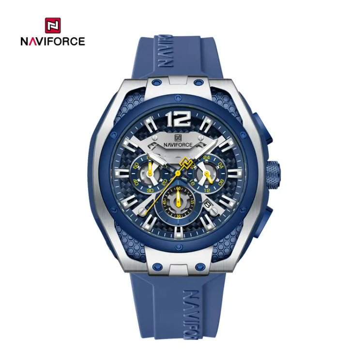 ساعت مچی مردانه نیوی فورس مدل NAVIFORCE 8063 - آبی