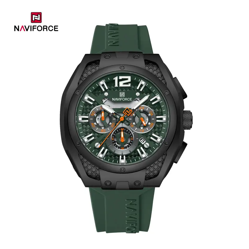 ساعت مچی مردانه نیوی فورس مدل NAVIFORCE 8063 - مشکی سبز
