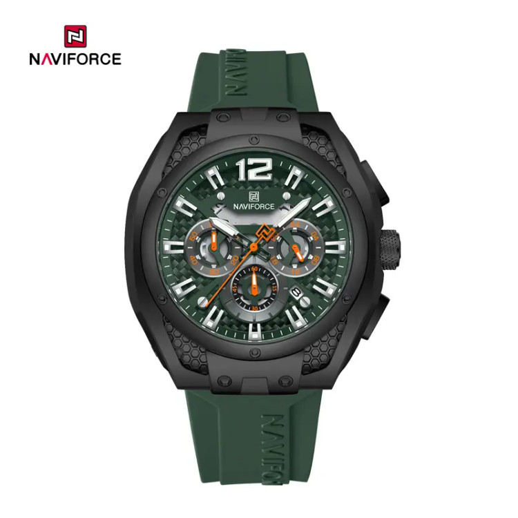 ساعت مچی مردانه نیوی فورس مدل NAVIFORCE 8063 - مشکی سبز