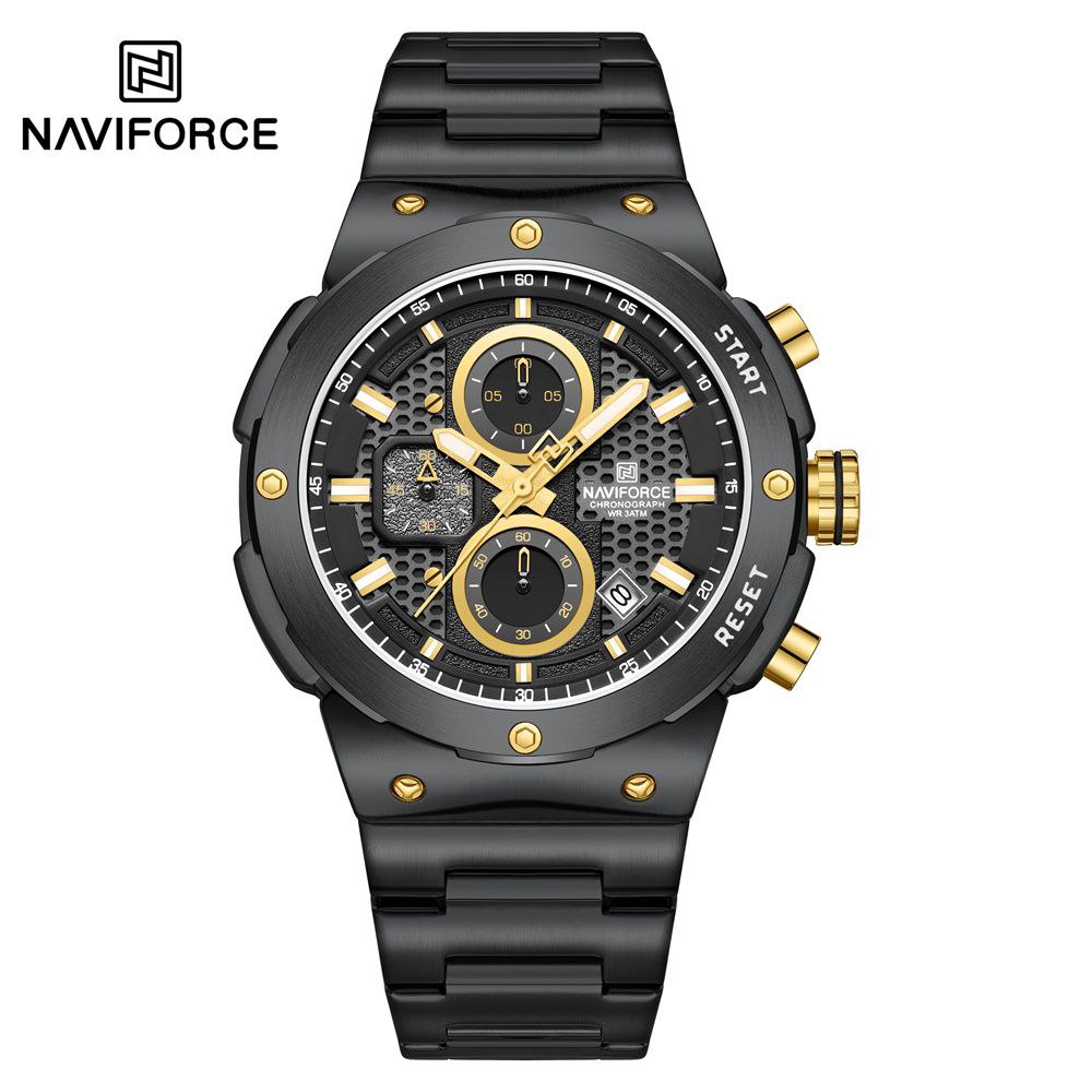 ساعت مچی مردانه نیوی فورس مدل NAVIFORCE 8072 - مشکی