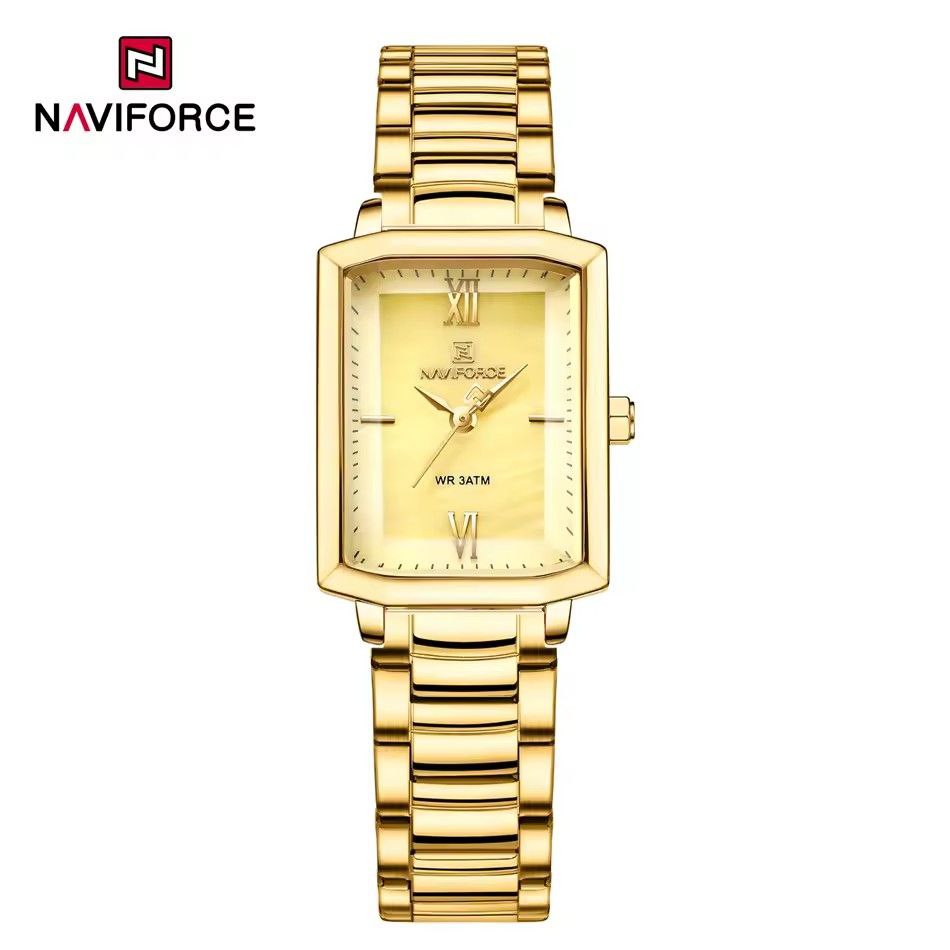 ساعت مچی زنانه نیوی فورس مدل NAVIFORCE 5039 - طلایی