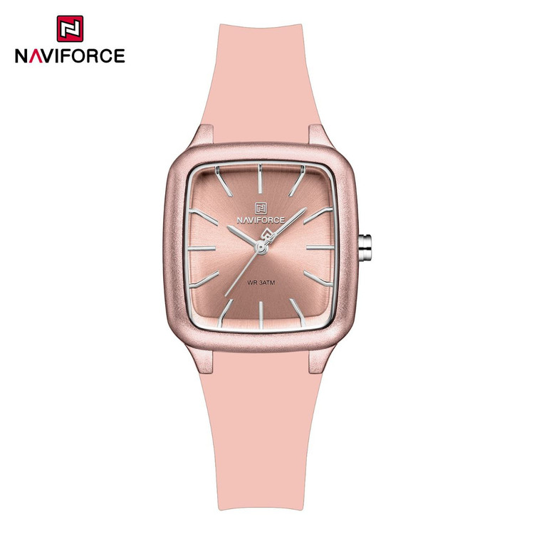 ساعت مچی زنانه نیوی فورس مدل NAVIFORCE 5055 - صورتی