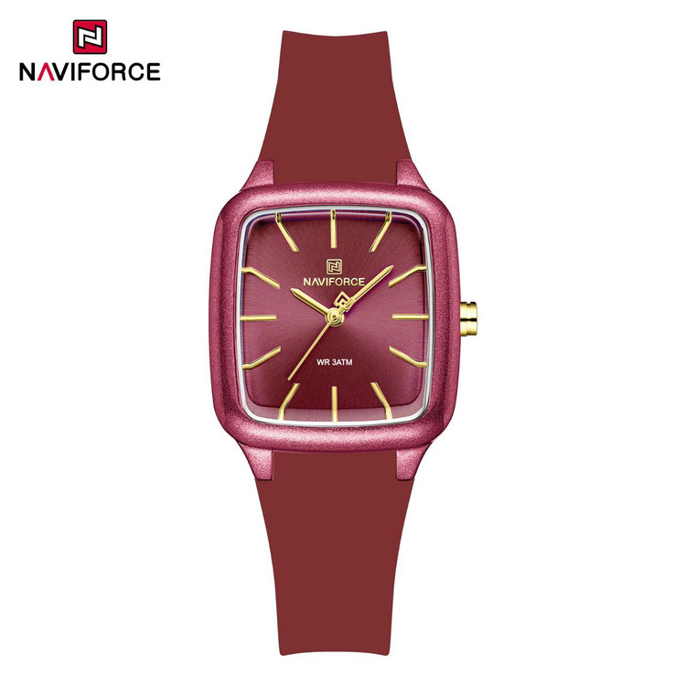 ساعت مچی زنانه نیوی فورس مدل NAVIFORCE 5055 - قرمز