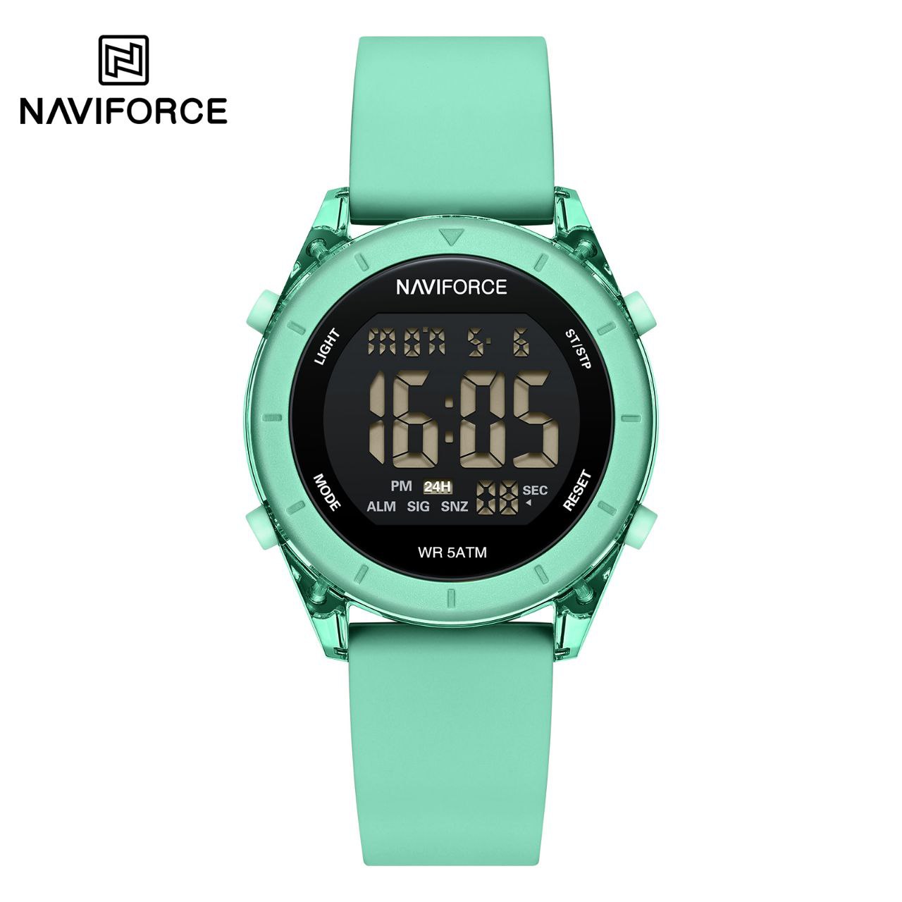 ساعت مچی زنانه نیوی فورس مدل NAVIFORCE 7108 - آبی روشن