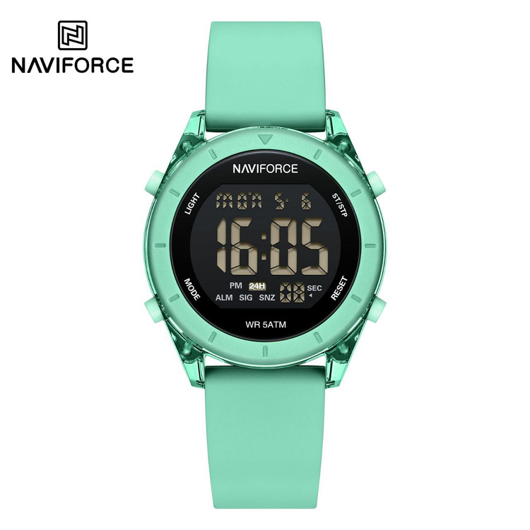 ساعت مچی زنانه نیوی فورس مدل NAVIFORCE 7108 - آبی روشن