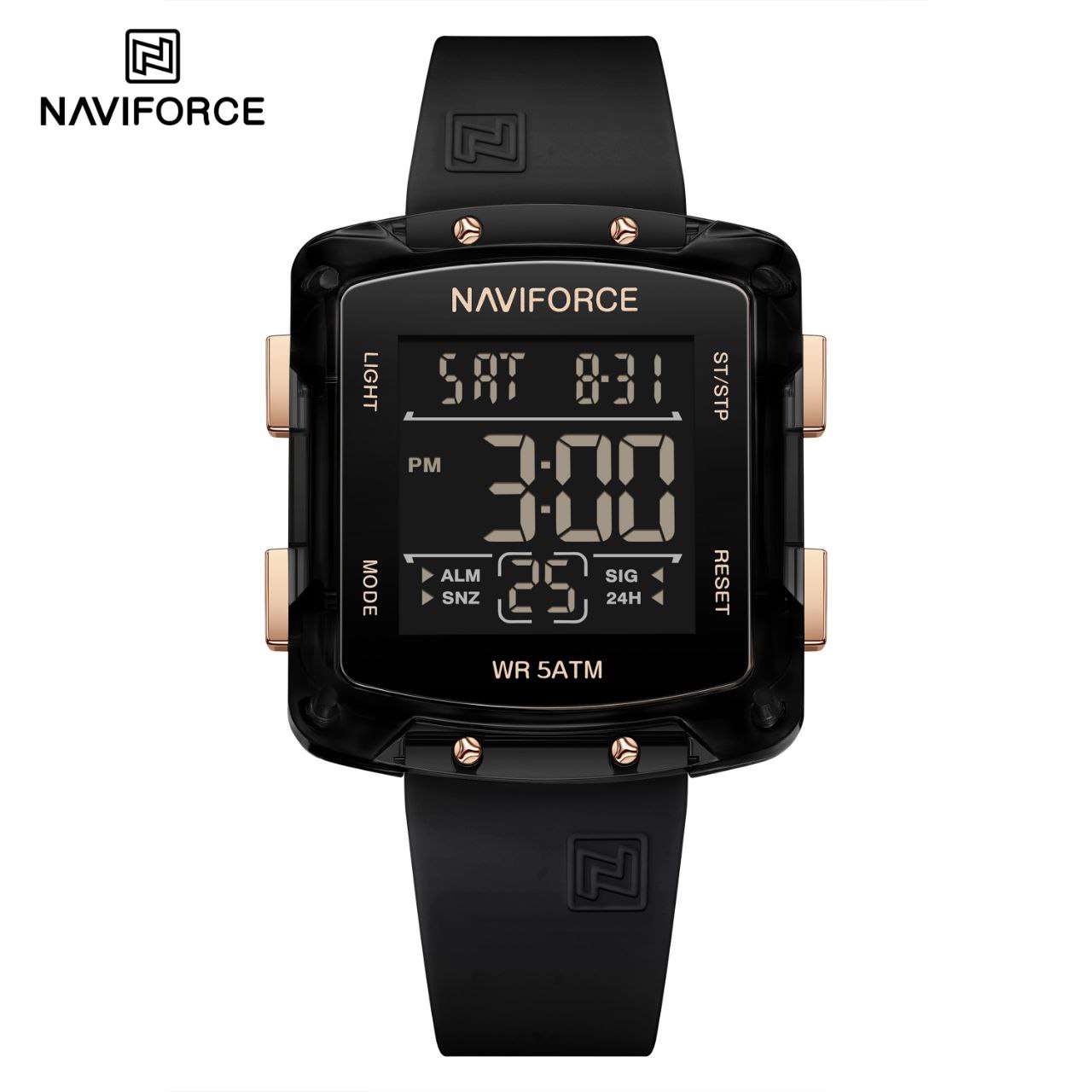 ساعت مچی زنانه نیوی فورس مدل NAVIFORCE 7121 - مشکی