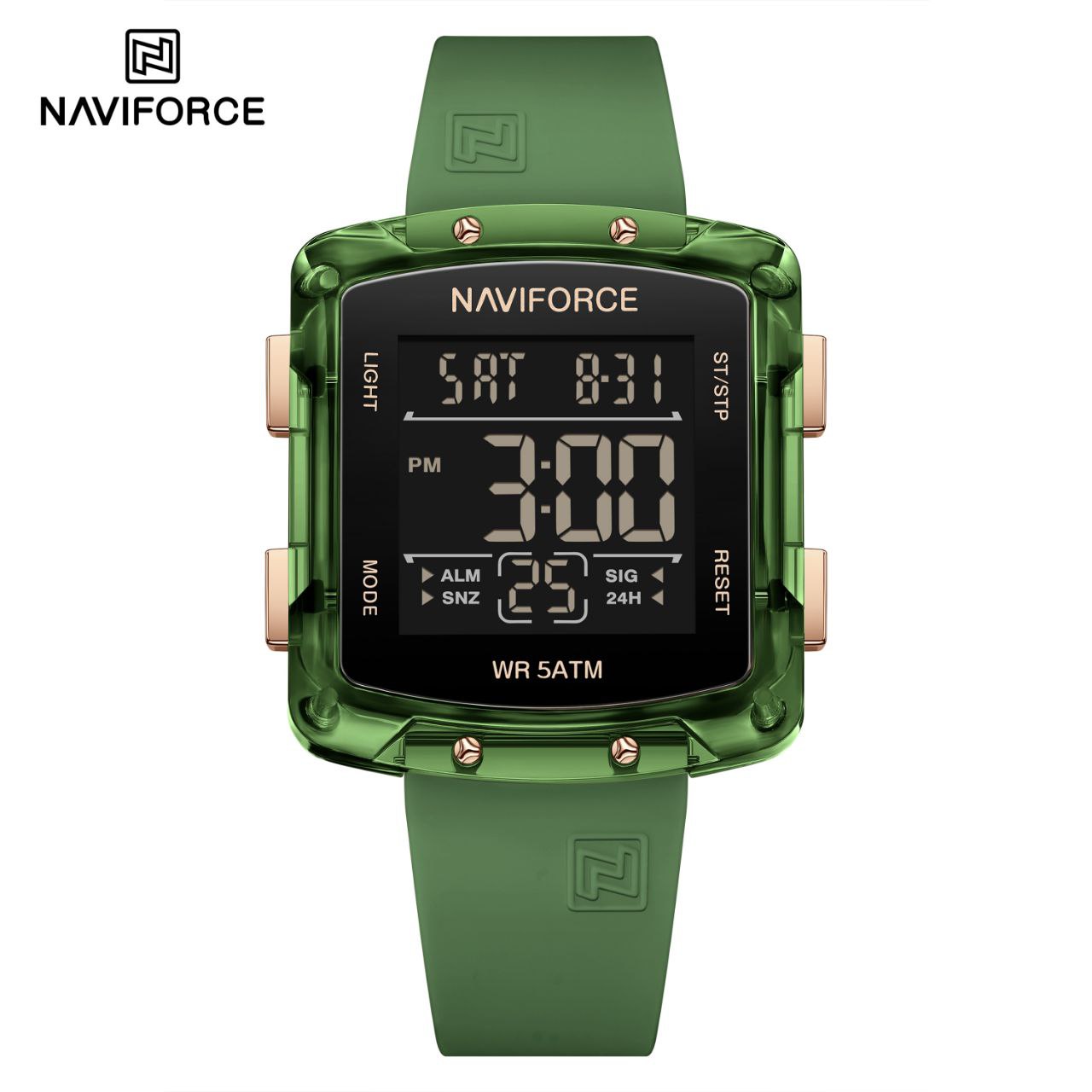 ساعت مچی زنانه نیوی فورس مدل NAVIFORCE 7121 - سبز