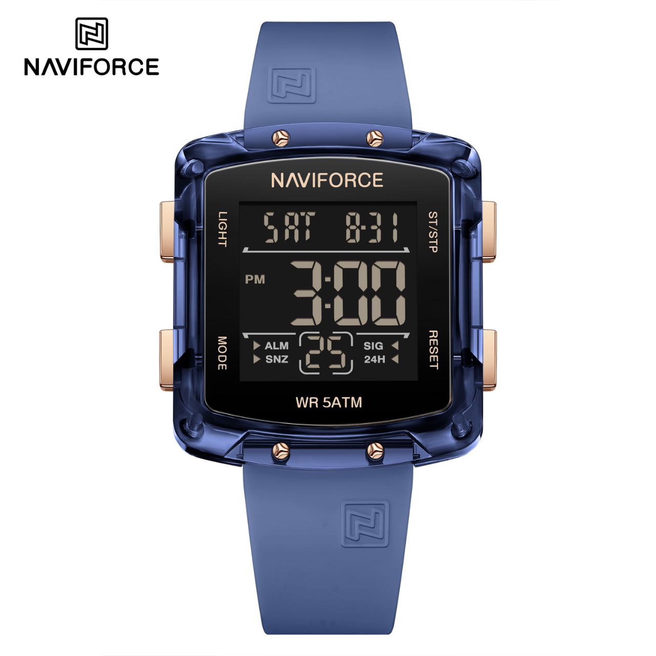 ساعت مچی زنانه نیوی فورس مدل NAVIFORCE 7121 - آبی