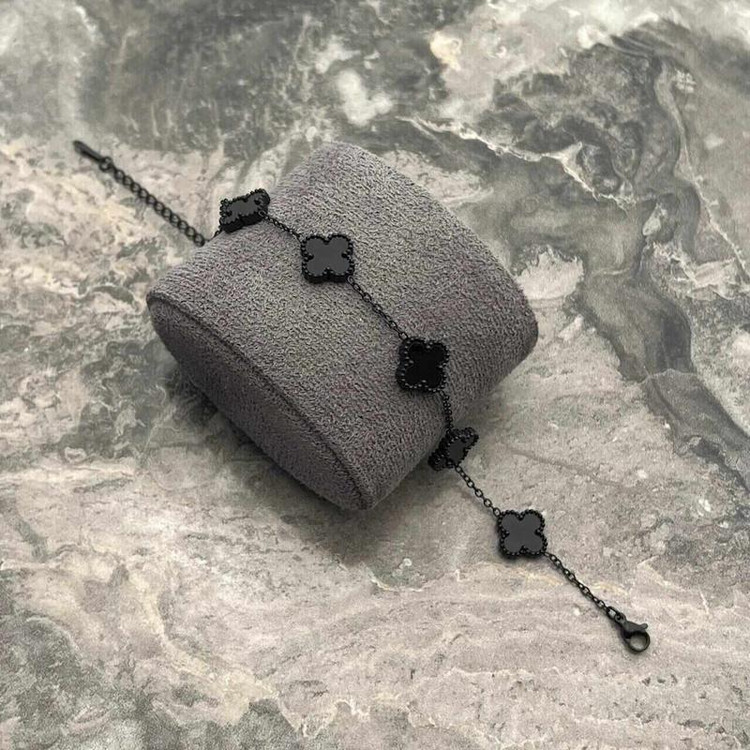 دستبند ونکلیف مشکی {کد۱۱۶۵}