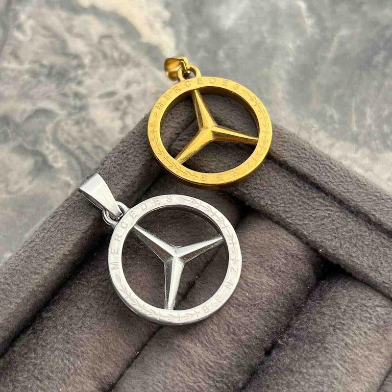 زنجیر و پلاک مرسدس بنز {کد۱۰۶۵}