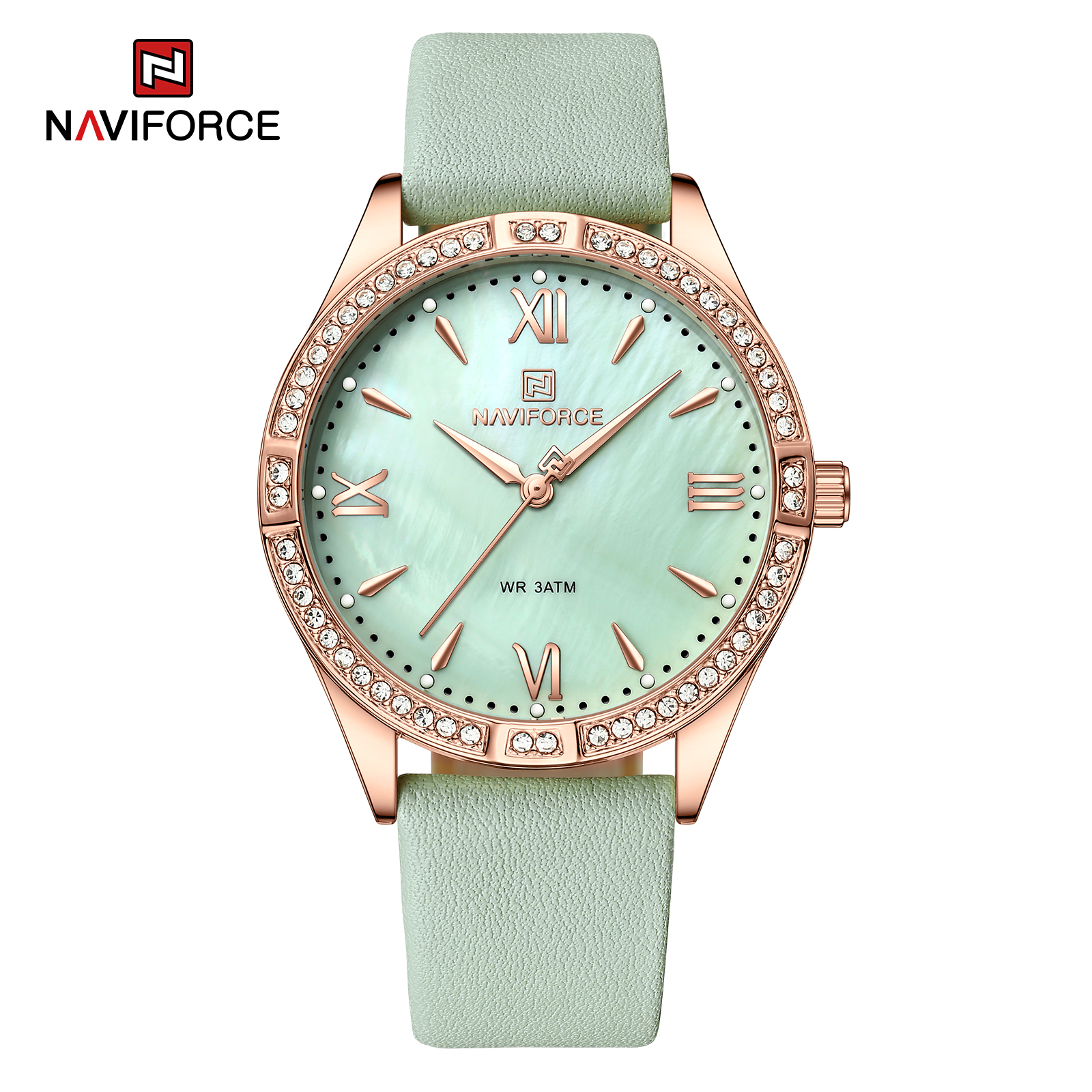 ساعت مچی زنانه نیوی فورس مدل NAVIFORCE 5038 - سبز
