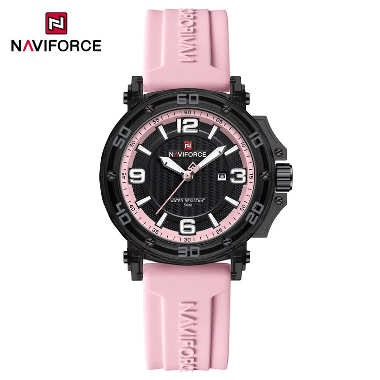 ساعت مچی زنانه ناویفورس مدل Naviforce 7125 - بنفش