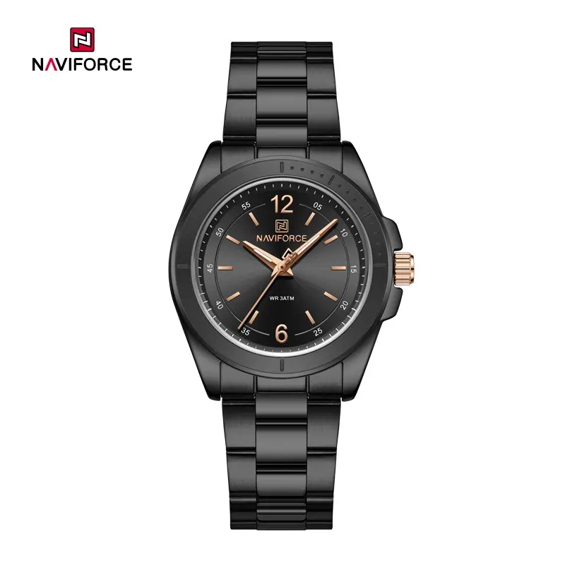 ساعت مچی زنانه نیوی فورس مدل NAVIFORCE 5062 - مشکی