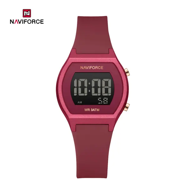 ساعت مچی زنانه نیوی فورس مدل NAVIFORCE 5064 - قرمز