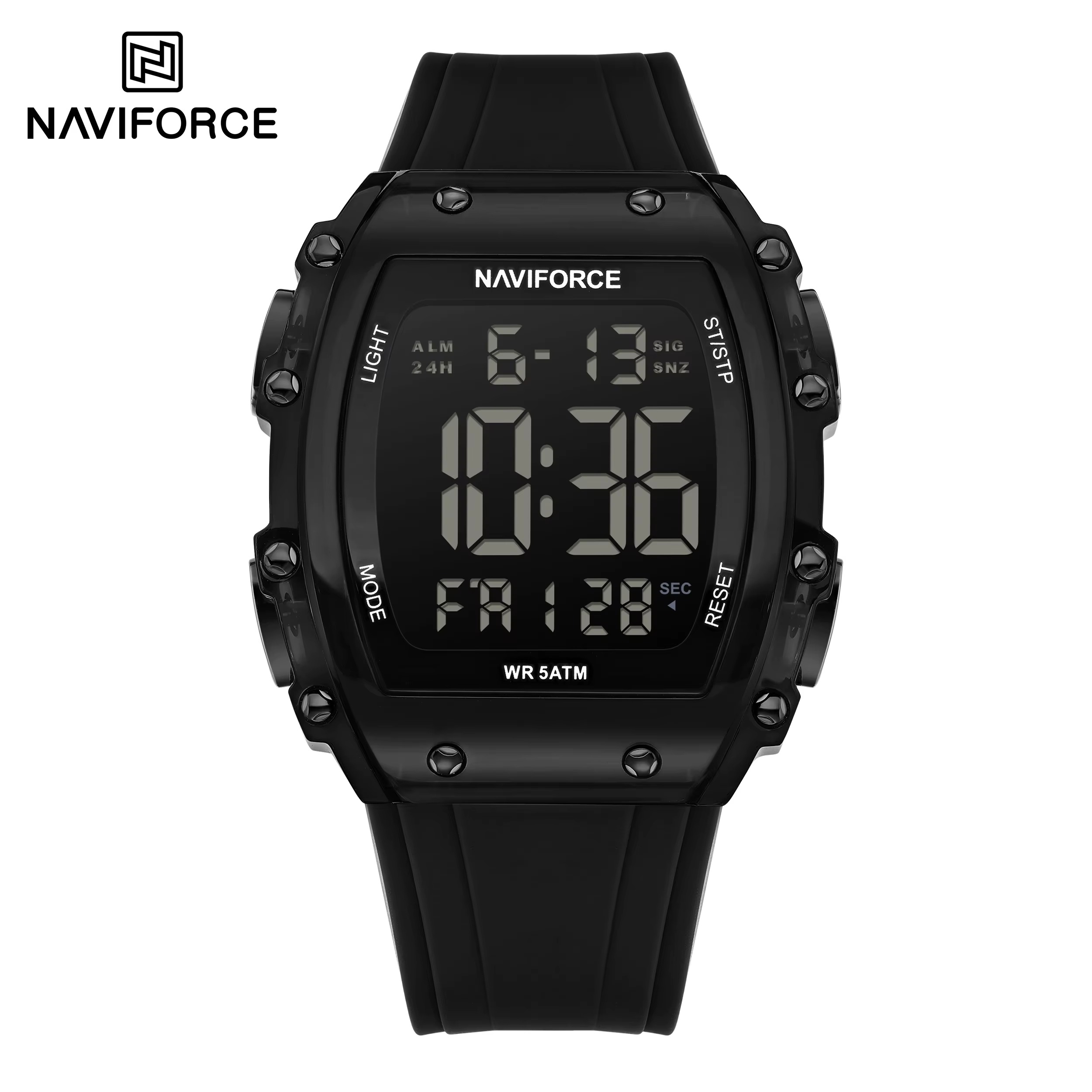 ساعت مچی مردانه نیوی فورس مدل NAVIFORCE 6107 - مشکی