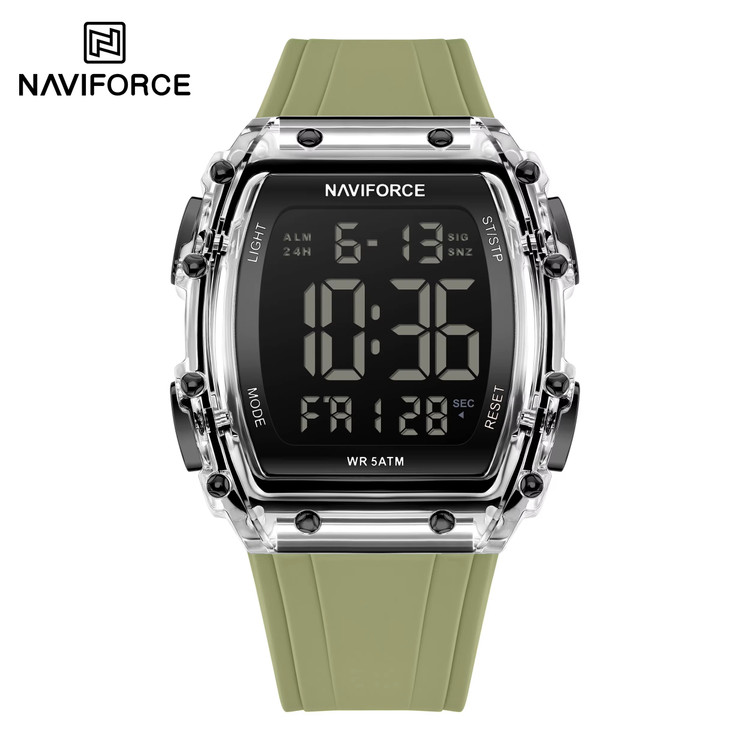 ساعت مچی مردانه نیوی فورس مدل NAVIFORCE 6107 - سبز