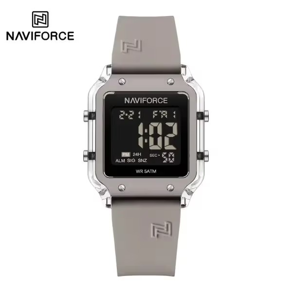 ساعت مچی زنانه نیوی فورس مدل NAVIFORCE 6105 - خاکستری