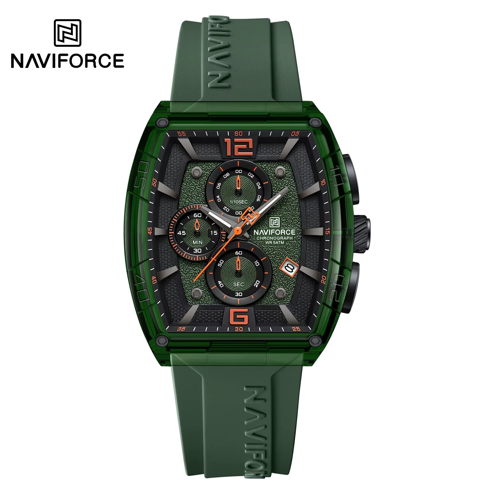 ساعت مچی مردانه نیوی فورس مدل NAVIFORCE 6101 - سبز