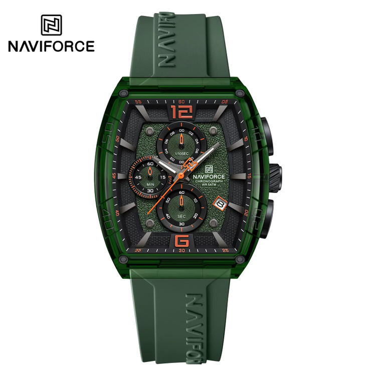 ساعت مچی مردانه نیوی فورس مدل NAVIFORCE 6101 - سبز