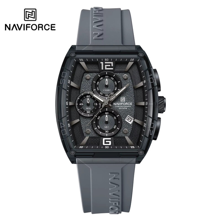 ساعت مچی مردانه نیوی فورس مدل NAVIFORCE 6101 - خاکستری