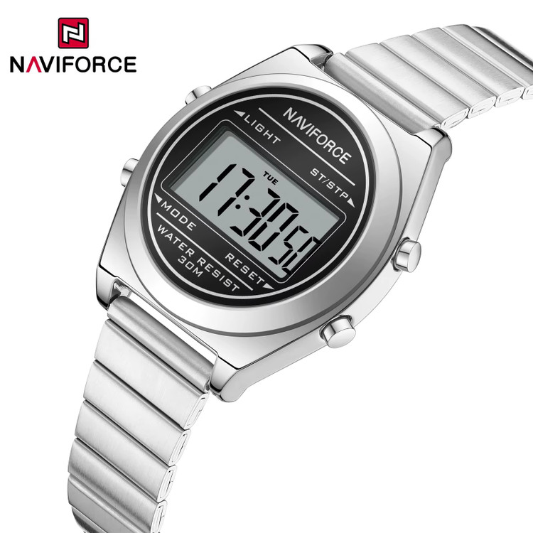 ساعت مچی زنانه نیوی فورس مدل NAVIFORCE 5066 - نقره ای مشکی