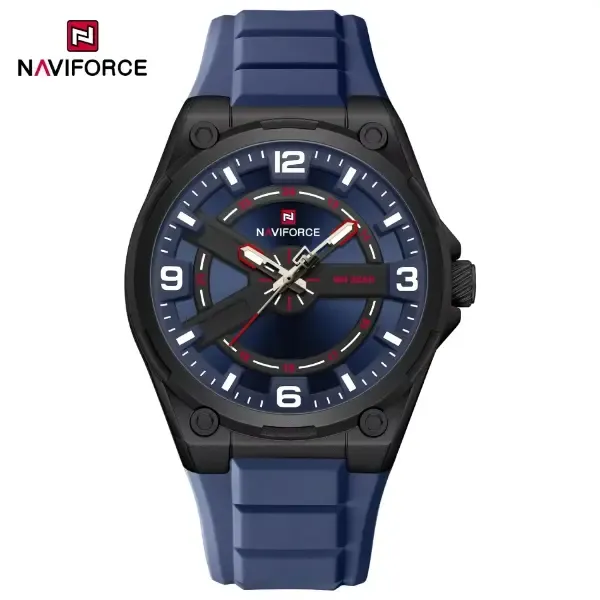 ساعت مچی مردانه نیوی فورس مدل NAVIFORCE 9260 - مشکی آبی