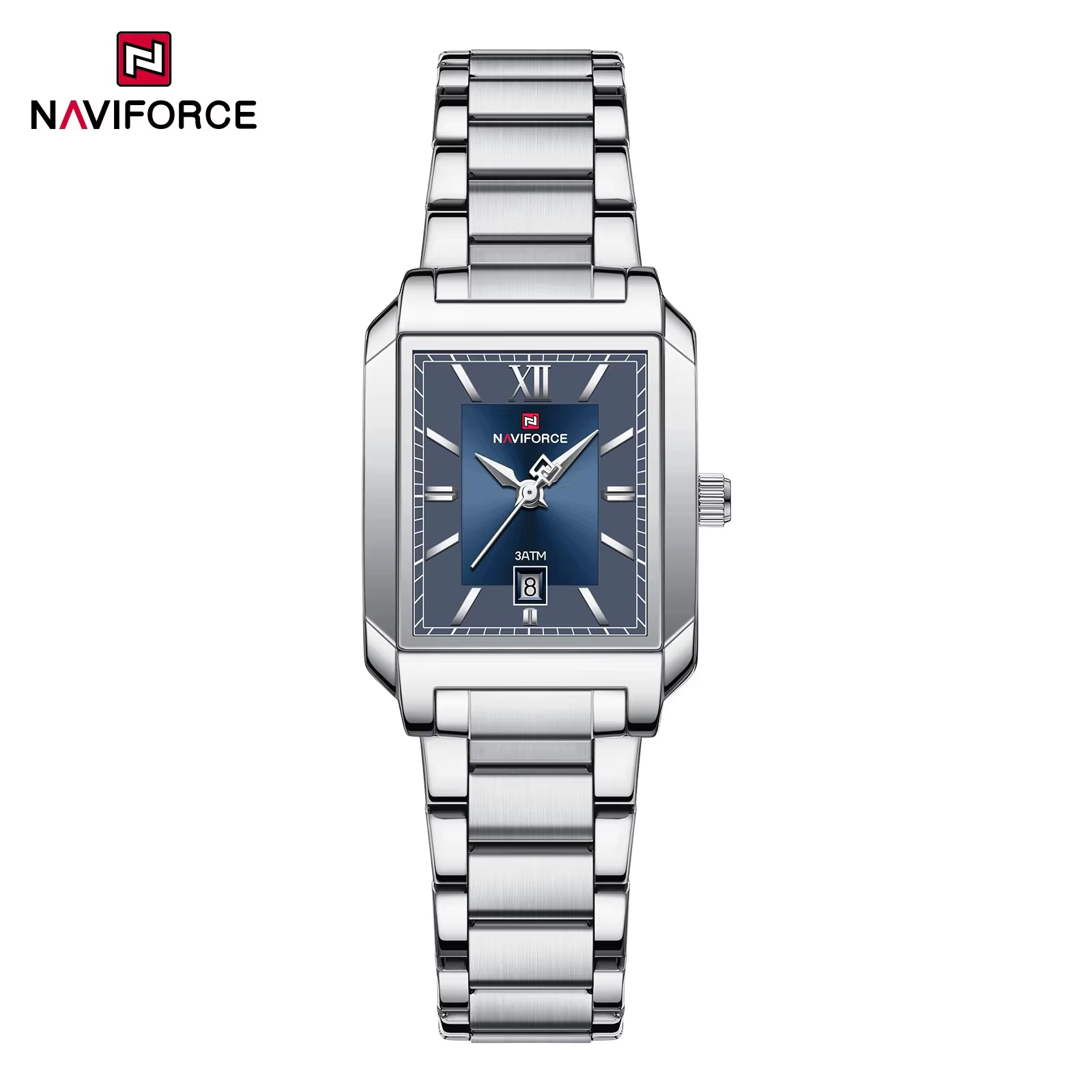 ساعت مچی زنانه نیوی فورس مدل NAVIFORCE 9251 - نقره ای آبی