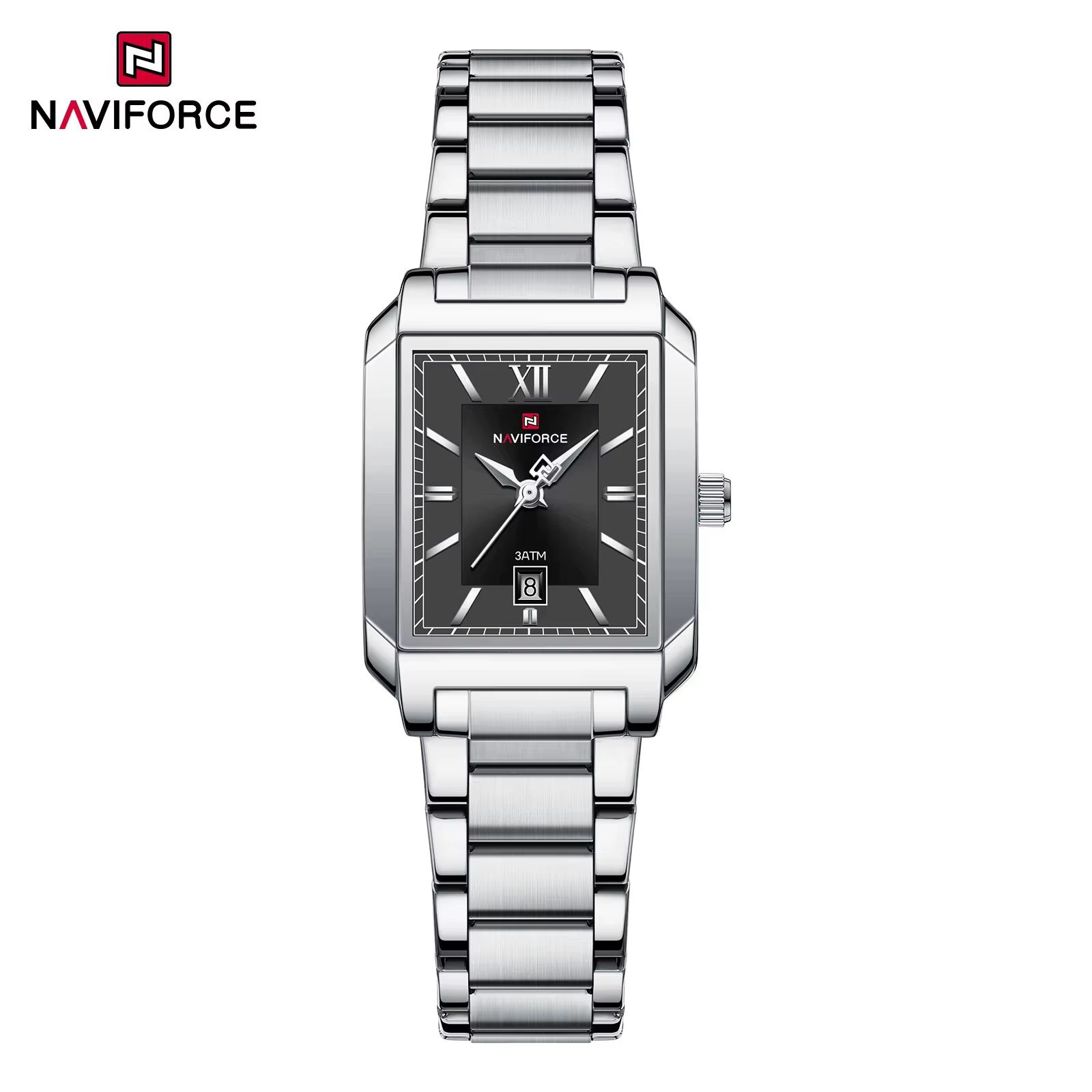 ساعت مچی زنانه نیوی فورس مدل NAVIFORCE 9251 - نقره ای مشکی