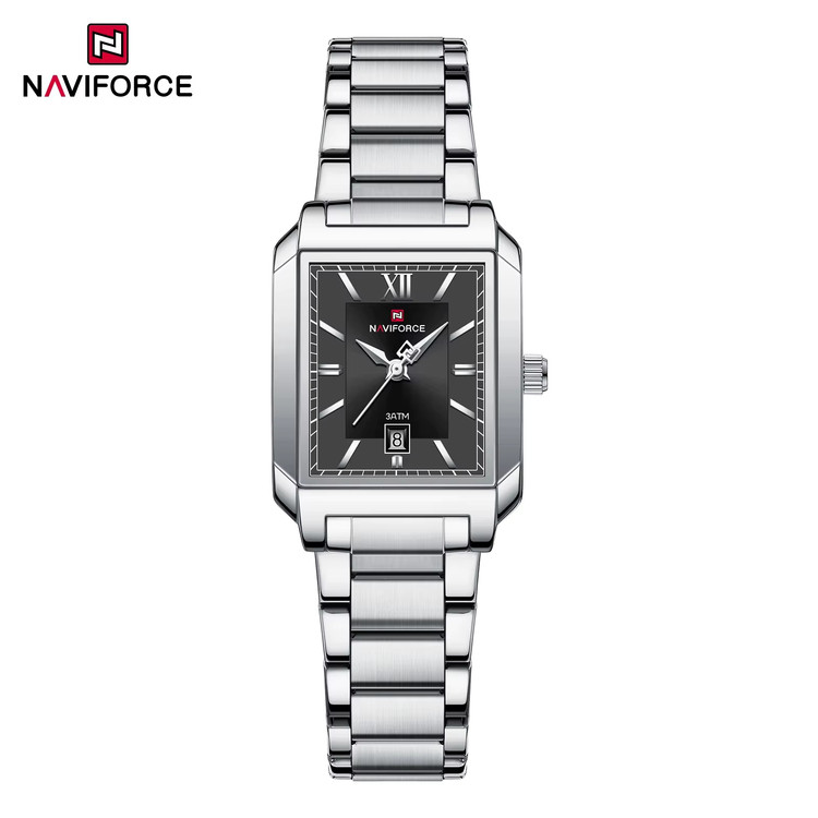 ساعت مچی زنانه نیوی فورس مدل NAVIFORCE 9251 - نقره ای مشکی