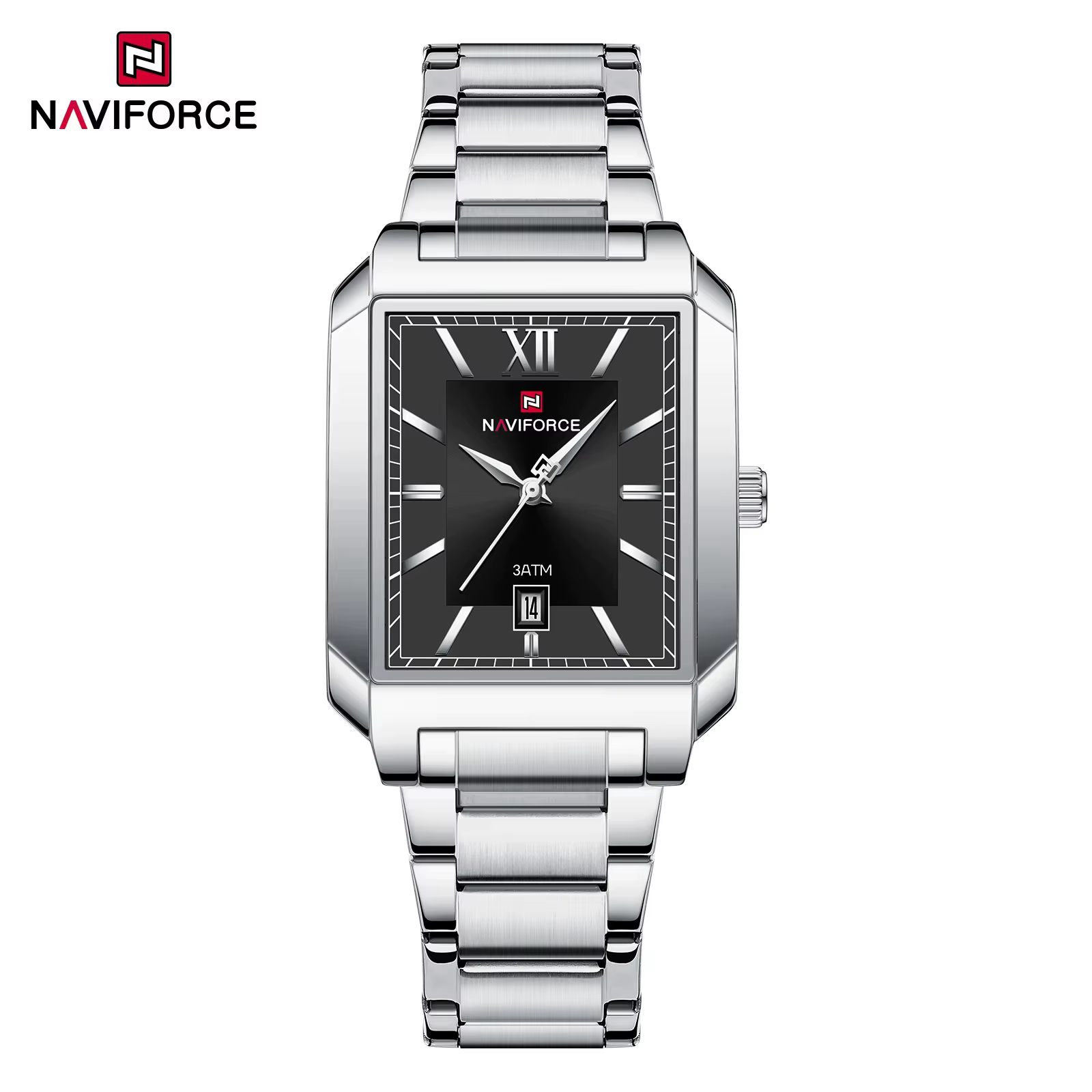ساعت مچی مردانه نیوی فورس مدل NAVIFORCE 9251 - نقره ای مشکی