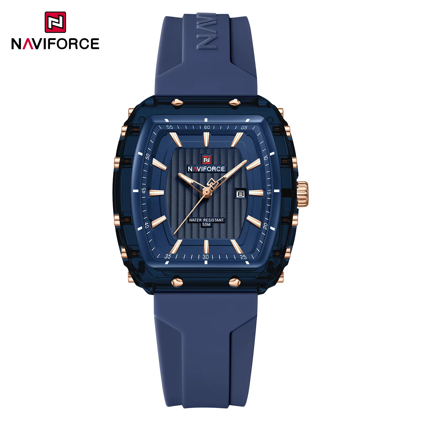 ساعت مچی زنانه NAVIFORCE 7124 - آبی